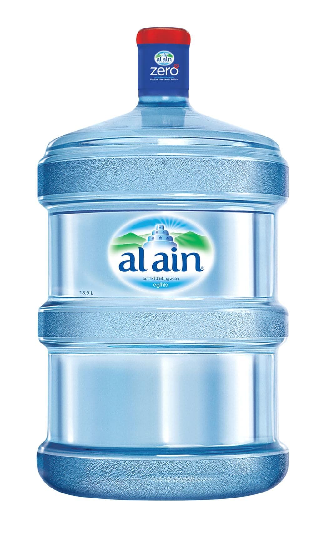 Al Ain Water Zero 5 Gallon (18.9 L) Refill only (With Exchange of Empty Bottle Only, Other Brand Bottles Not acceptable)