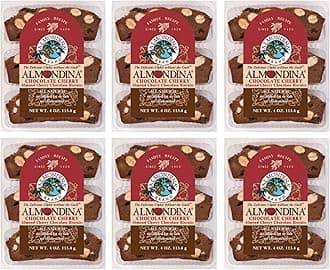 Almondina Almond Cookies, Chocolate Cherry Flavor