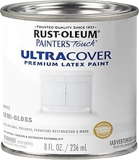 Rust-Oleum 1993730 Painters Touch Latex, Half Pint, Semi-Gl