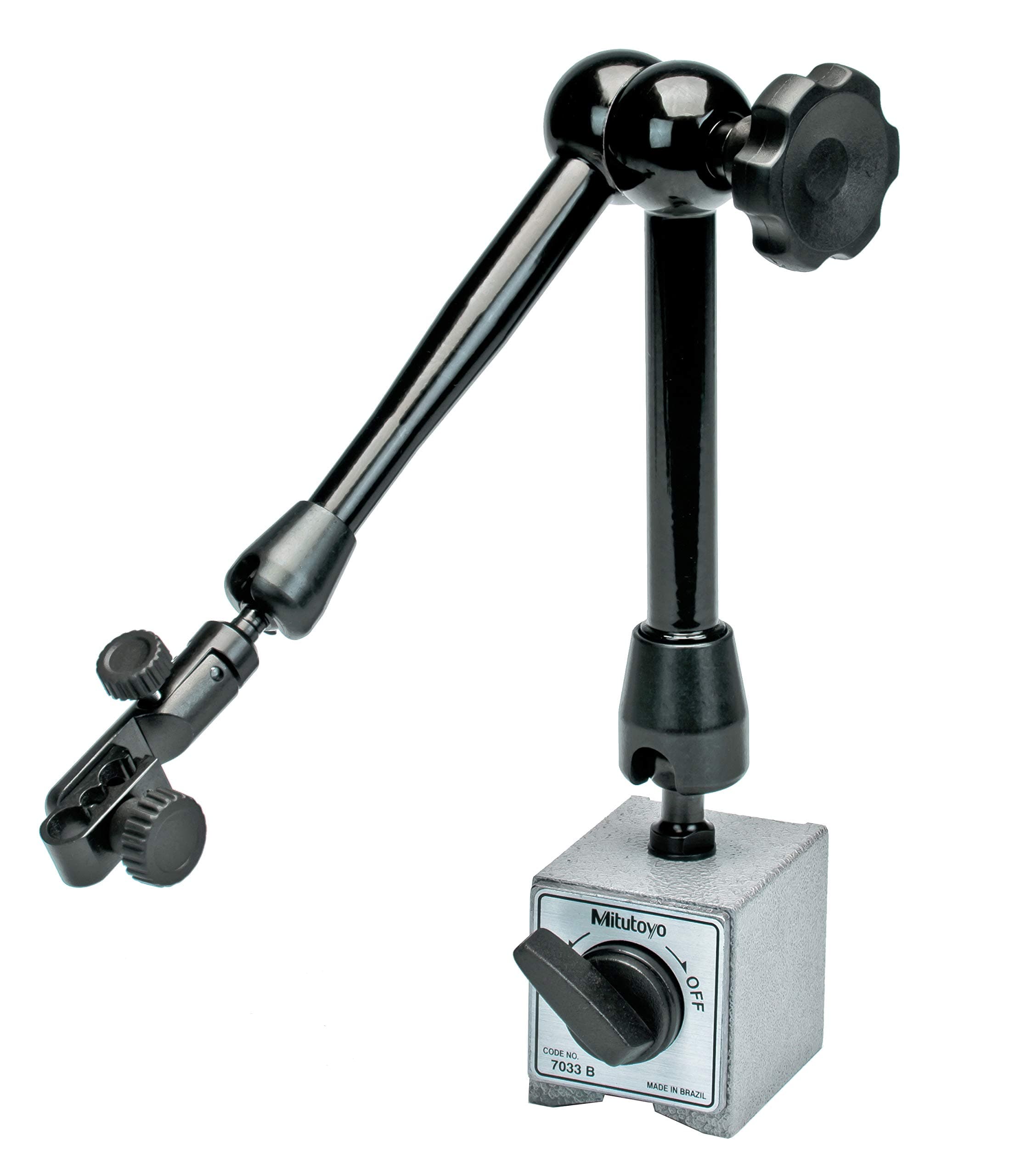 7033B Universal Magnetic Stand, 3/8"/6 mm/8 mm, Dovetail, Mech. Lock