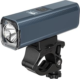 2025 New Bike Lights for Night Riding, Aluminum 1200 Lumens Rechargeable Super Bright Bicycle Headlight and Back Taillight, Waterproof LED Display 6+4 Modes Bicycle Lights Sets