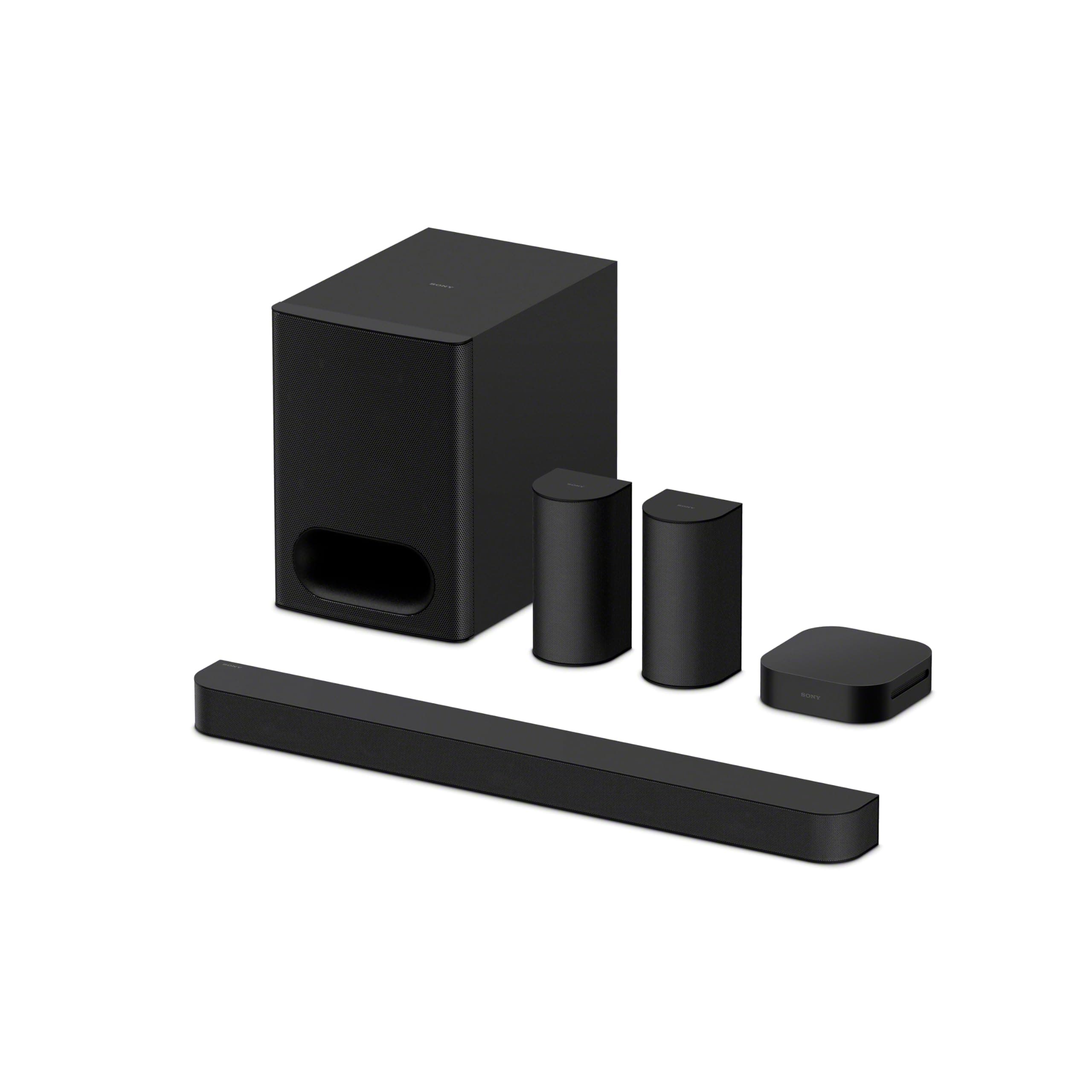 Sony Bravia Theatre System 6(HT-S60) Real 5.1ch 1000W,Dolby Atmos/DTS:X Soundbar Home Theatre with Powerful subwoofer & Wireless Rear Speakers,Voice Zoom3,BCA App, Bluetooth,HDMI eARC