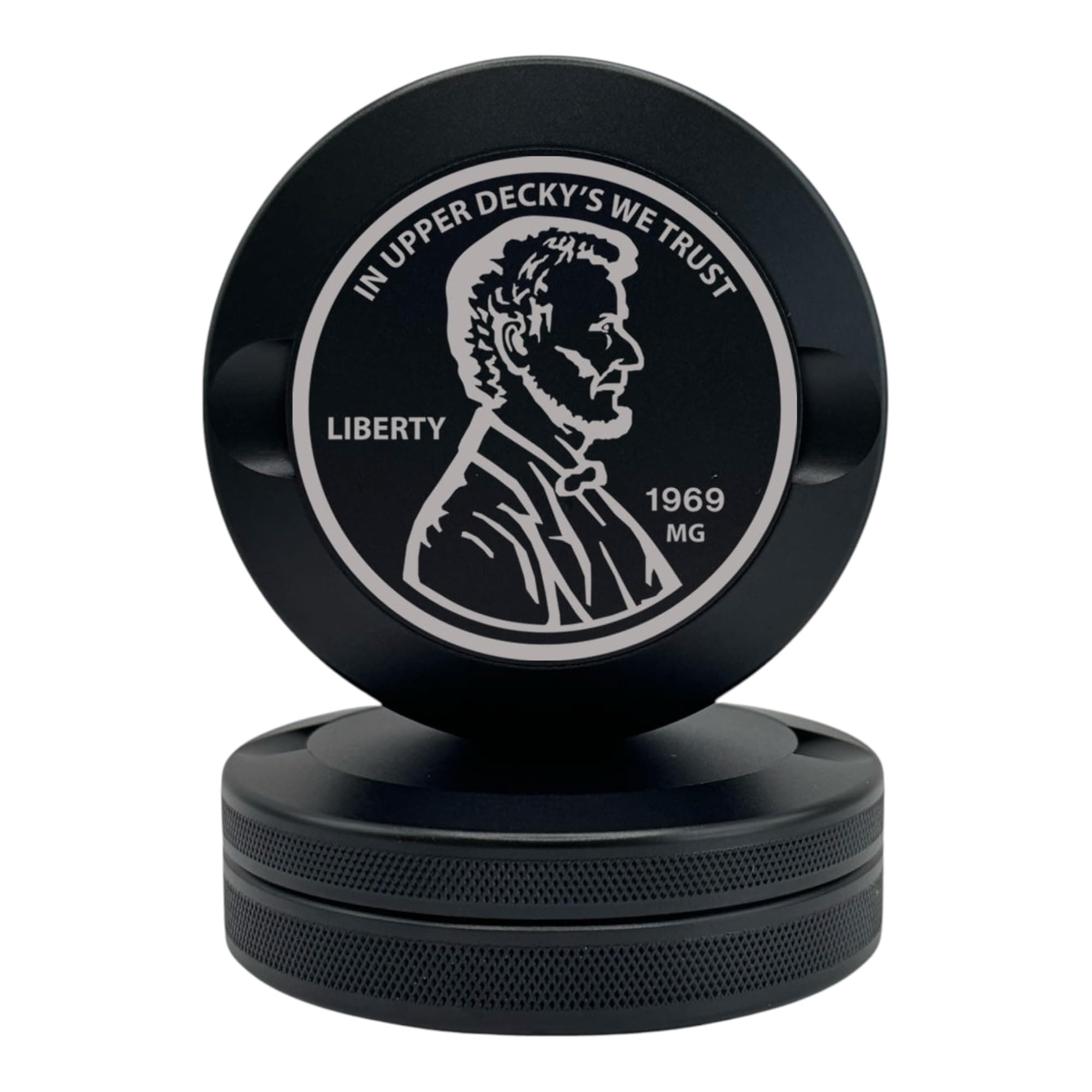 Edition 015: Liberty | Metal Can | Metal Container | Pouch Container | Small Storage Tin (Black)