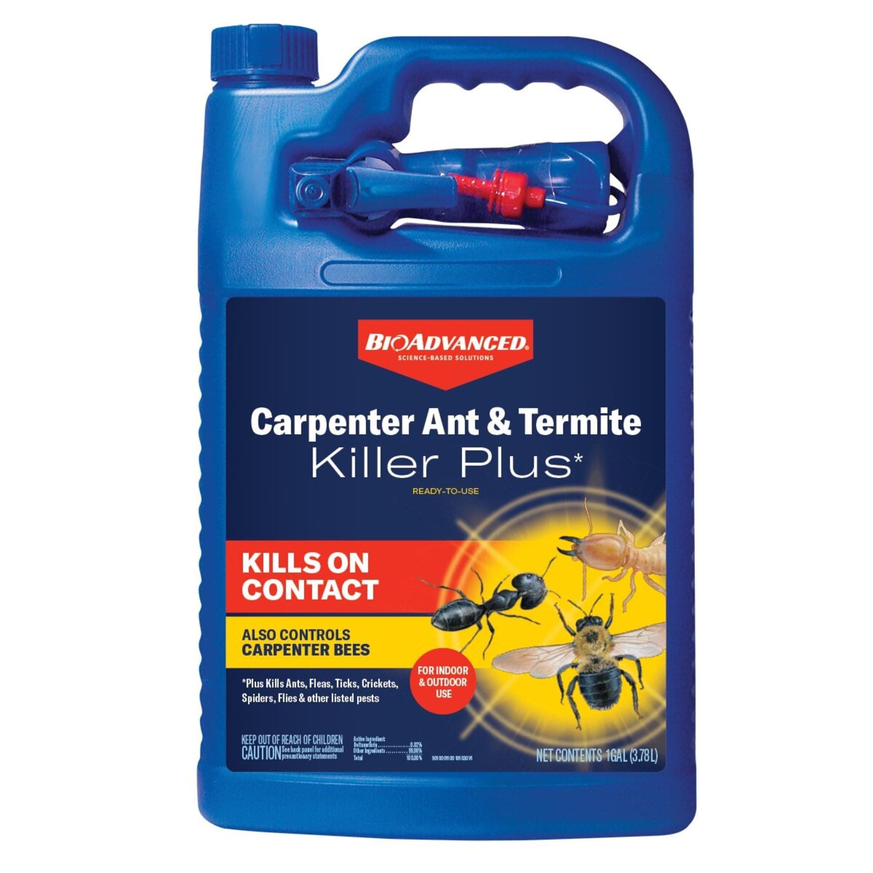 BioAdvanced Carpenter Ant & Termite Killer Plus, Ready-to-Use, 1 Gal