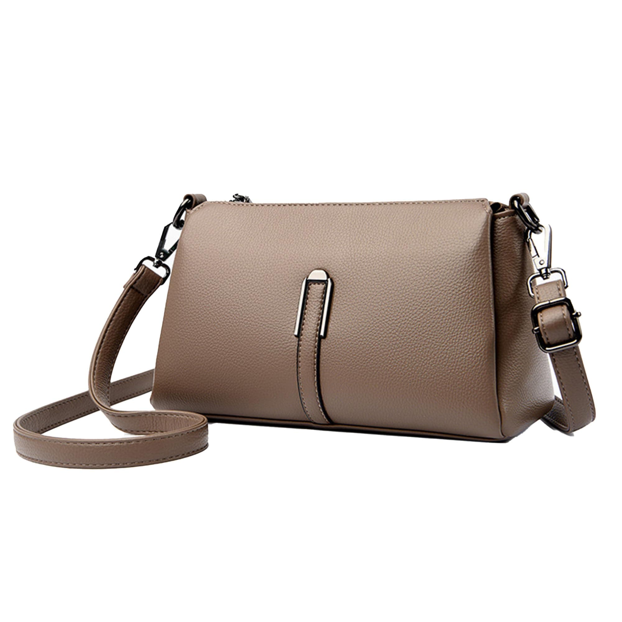 Handbag, Shoulder Bag, Women's, 2-Way Large Capacity, High Visibility, Crossbody Bag, Simple, Casual, Crossbody Crossbody Bag, Handheld, Leather