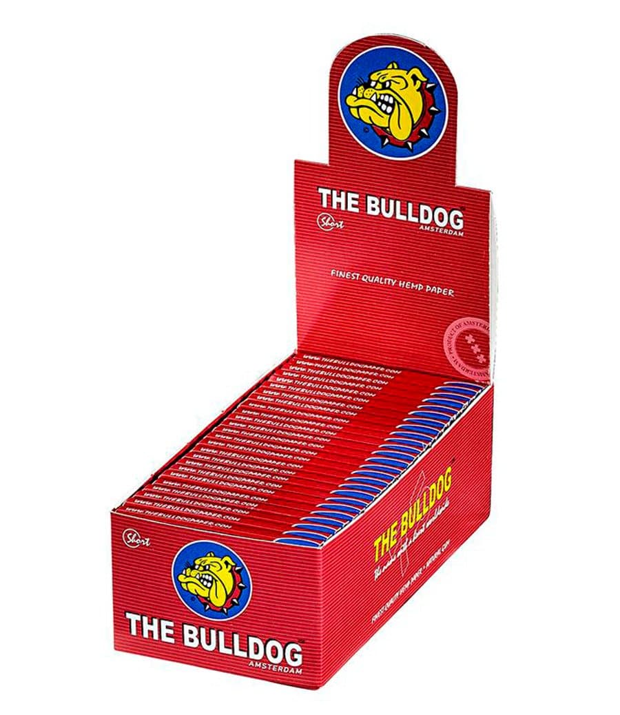 2500 BULLDOG CLEAR SHORT RIZLA PAPERS, THE SHORT SILVER PACK OF 50 BOOKLETS