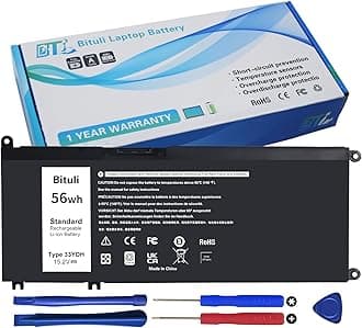 Bituli 33YDH Laptop Battery for Dell Inspiron 17 7000 7778 7779 7786 7773 15 ...