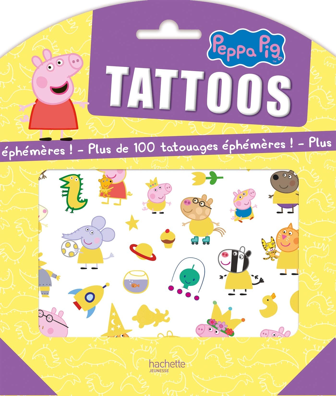 Peppa Pig-Tattoos: Plus de 100 tatouages éphémères ! Loose Leaf – Illustrated, 10 April 2019