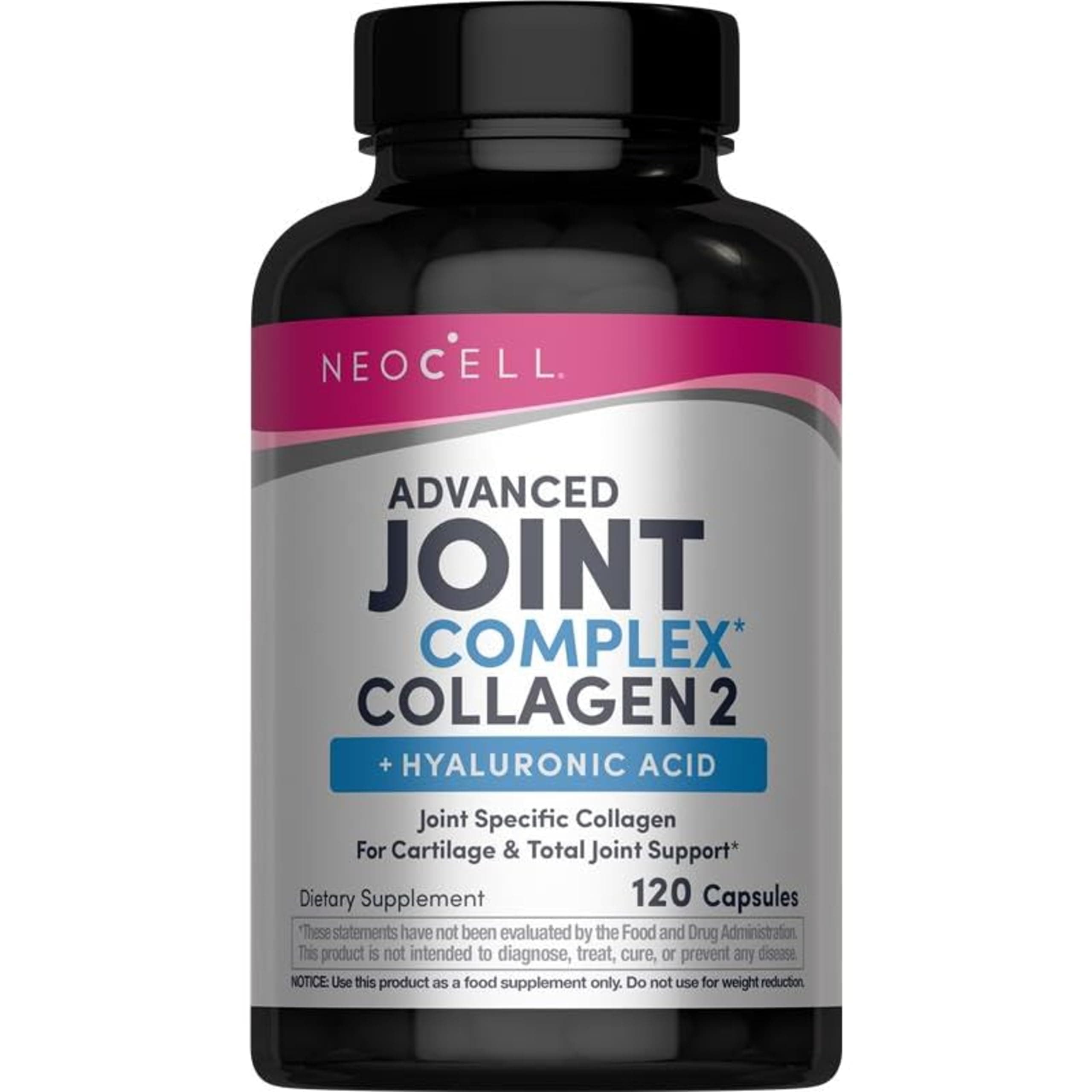 Joint Complex Supplement | 120 Capsules | Plus Hyaluronic Acid | Collagen Type II | Advanced Formula