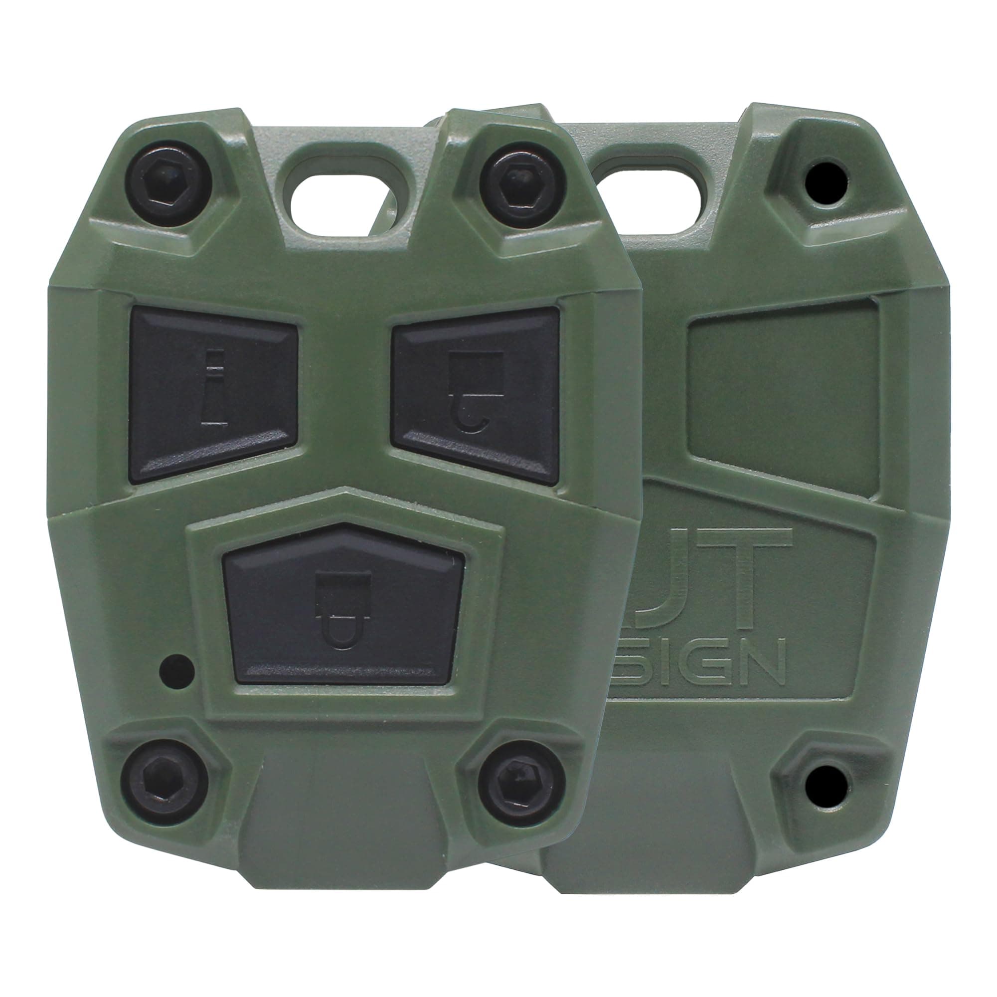 - AJT Design ABS Plastic Keyfob Case for FJ Cruiser (2008-2014) | Key Fob Replacement Shell Only (No Electronics) | FJ Cruiser Accessories - Made in USA | Army Green