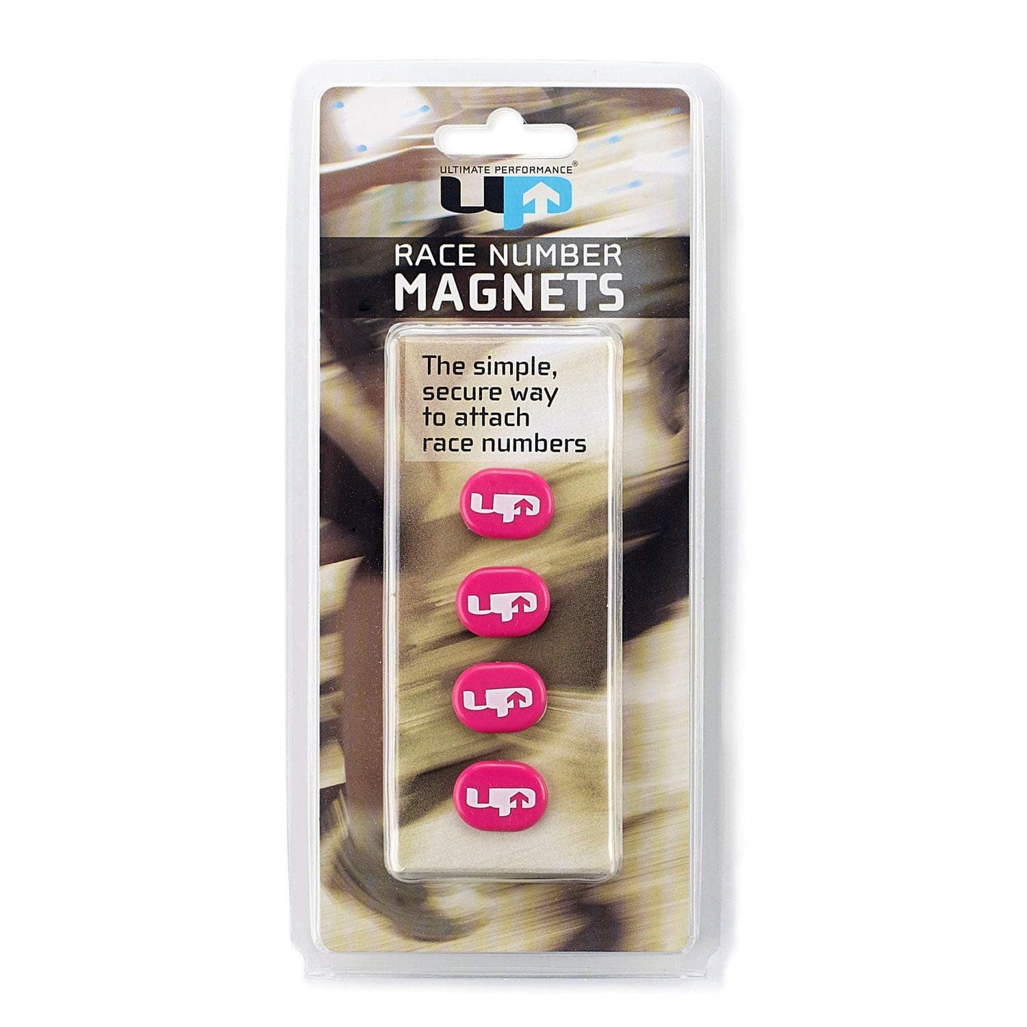 Ultimate Performance Race Number Magnets - Hot Pink - SS21