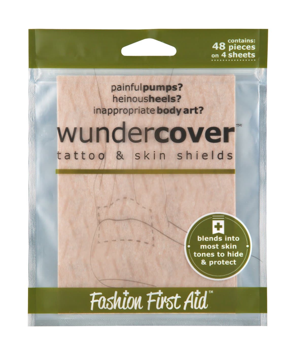 Wundercover: Tattoo Covers and Skin Shields (48 Strips)
