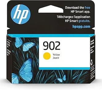 HP 902 | Ink Cartridge | Yellow | Works with HP OfficeJet 6900 Series, HP OfficeJet Pro 6900 Series | T6L94AN