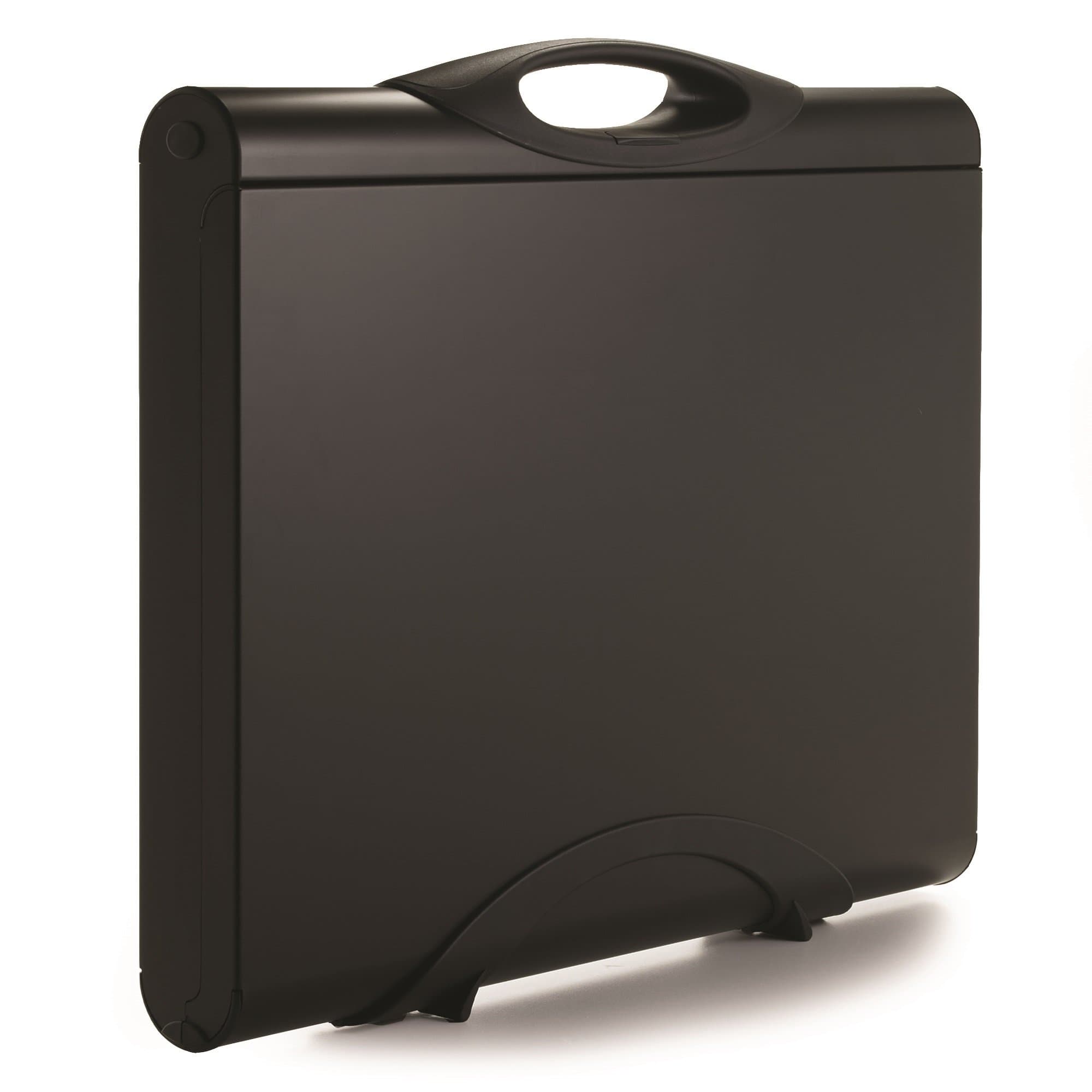 Designer Aluminum Slim Briefcase | 20.1" x 17" Executive Case by Youmans Capsule