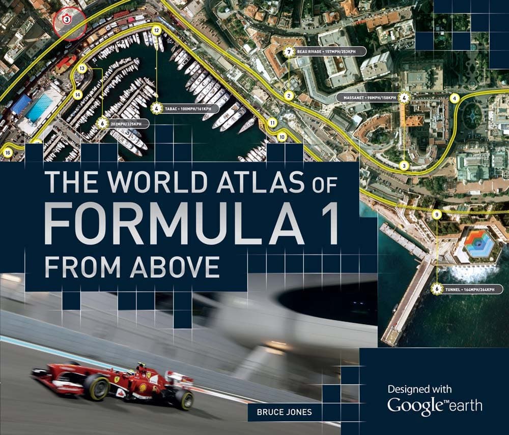 Formula One Circuits from Above: 28 Legendary Tracks in High-Definition Satellite Photography