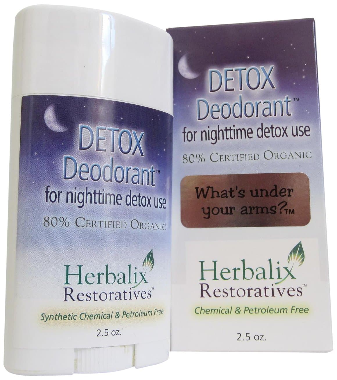 Nighttime Detox Cleansing Deodorant, 2.5 Ounce