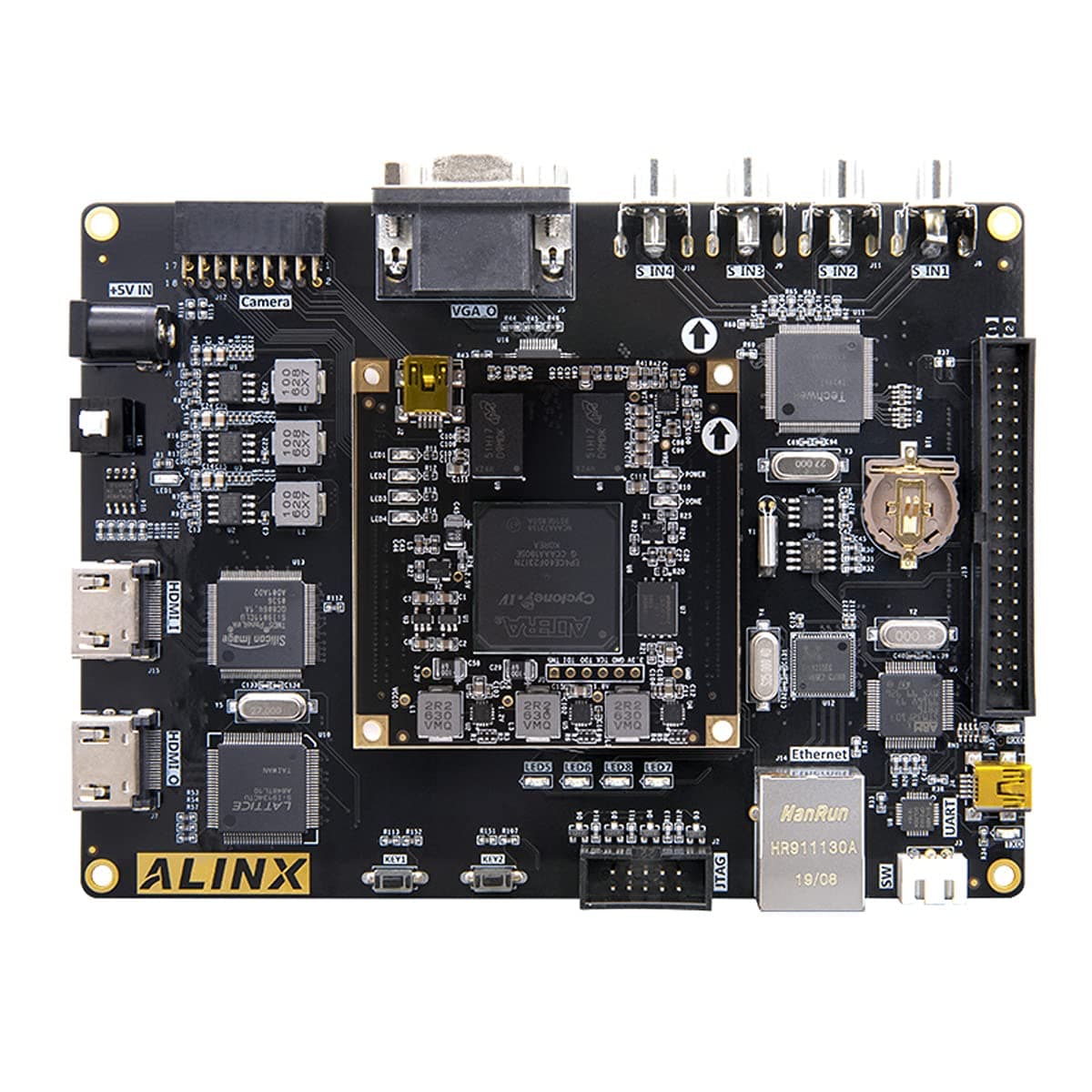 ALINX AV4040C: Cyclone IV EP4CE40F (FPGA Development Board + USB Downloader)