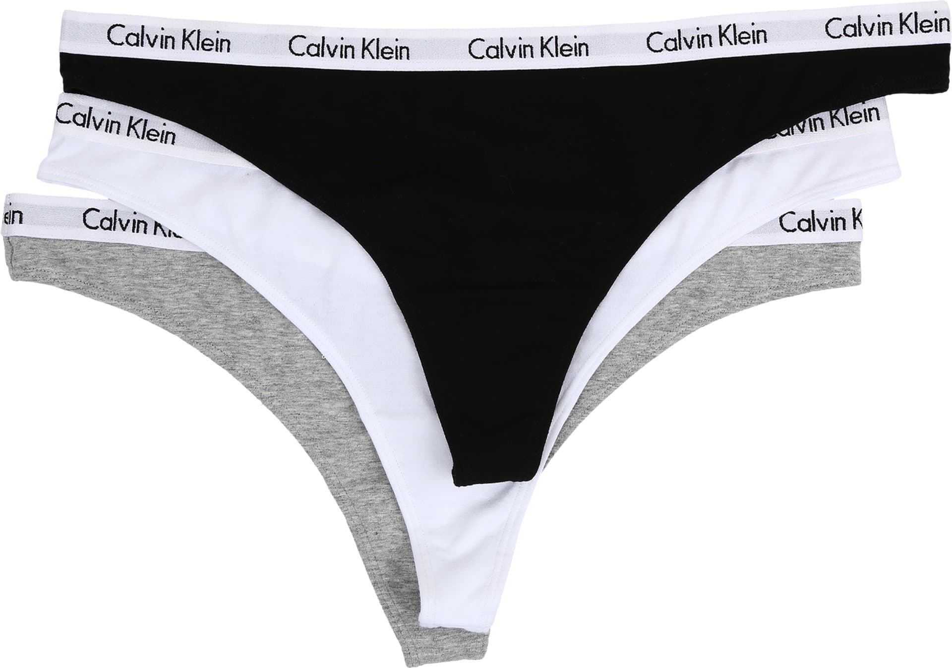 womens Carousel Logo Cotton Stretch Thong Panties, Multipack