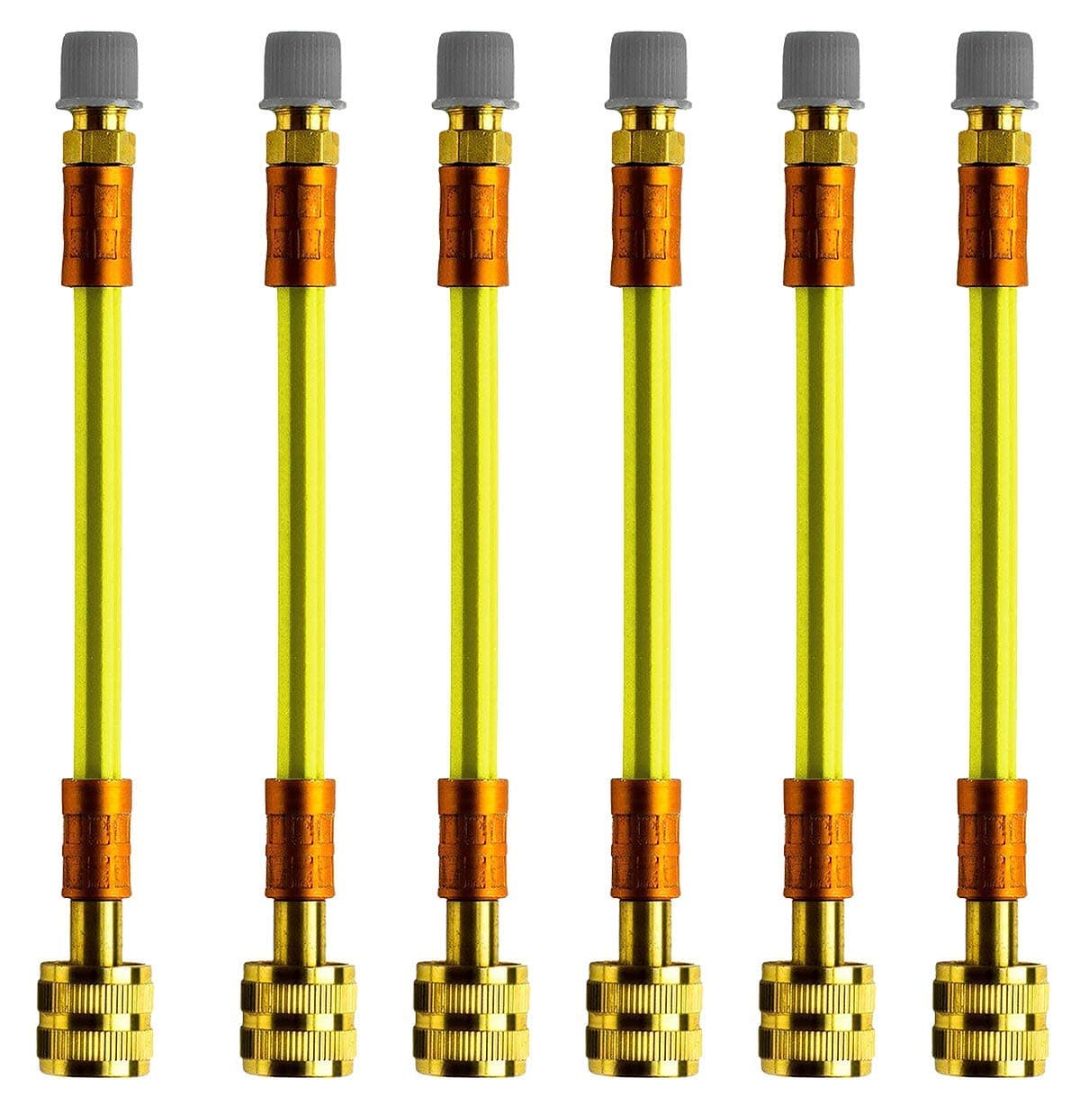 Leak Saver Direct Inject UV - Refrigerant Leak Sealer with Added UV Dye to Detect Large Leaks - for AC, Refrigeration, and Automotive Systems Up to 5 Tons - Compatible with All Refrigerants - 6 Packs