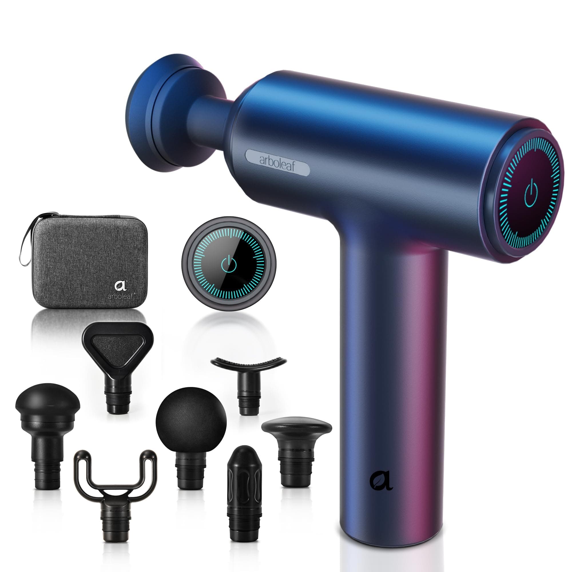 - arboleaf Massage Gun, Percussion Deep Tissues Muscle Massager, Portable Handheld Massager, Relax Gift for Mom/Dad