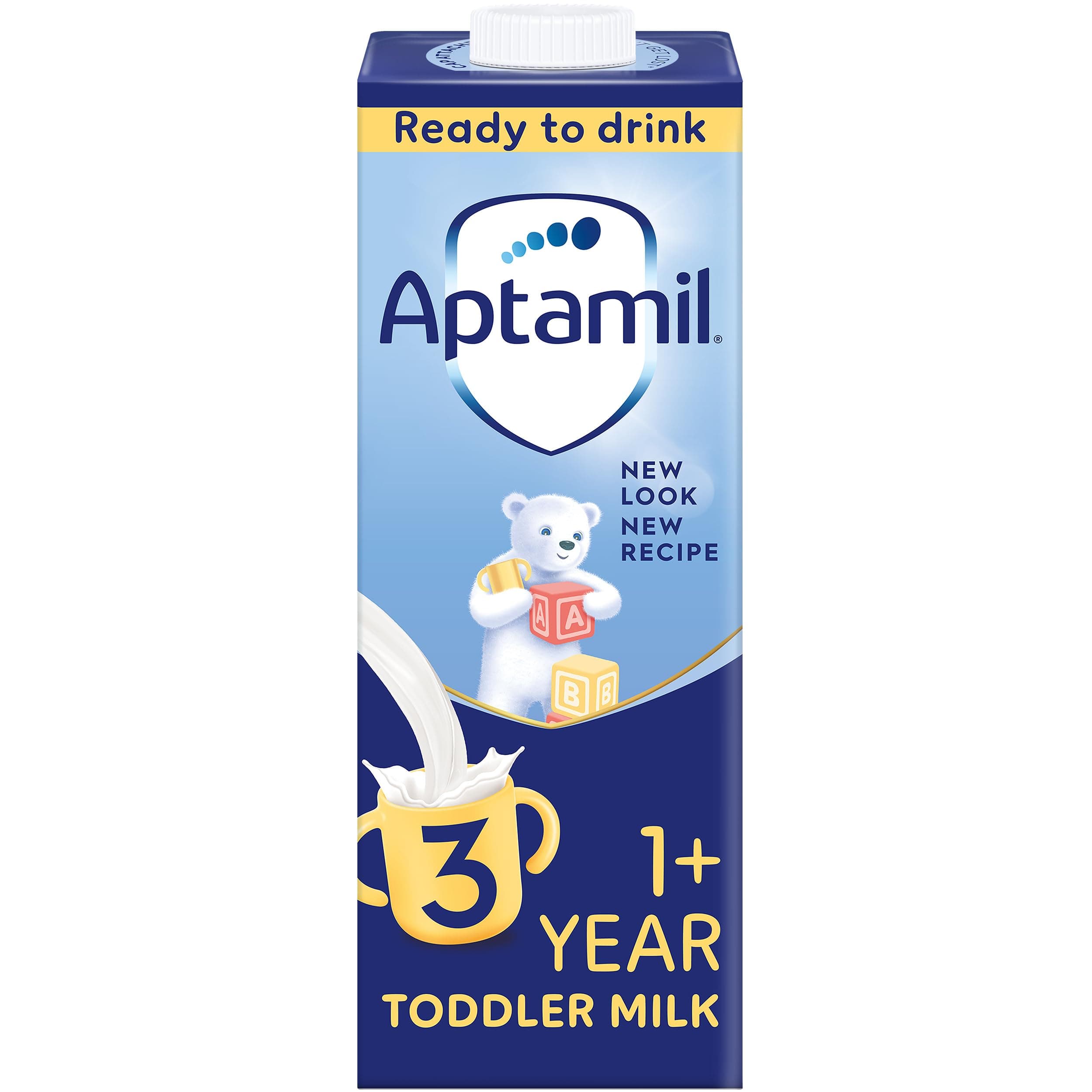 Aptamil 3 Toddler Milk, 1-3 Years, 1L