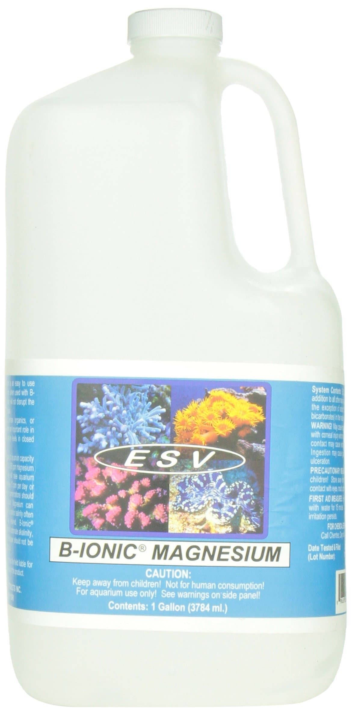 B-Ionic Magnesium for Coral Reef Salt Water Aquariums, 1 Gallon