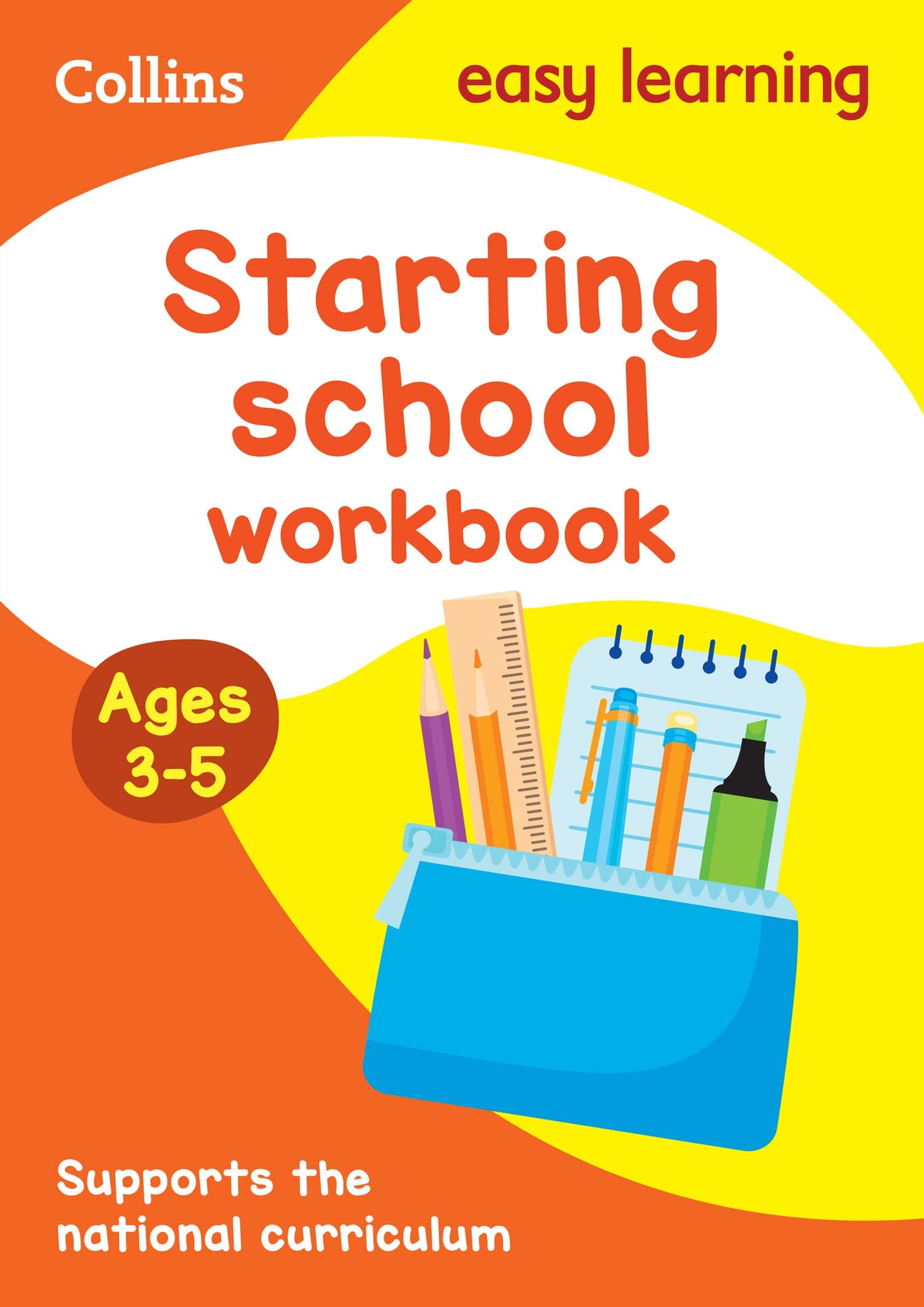 Collins Starting School Workbook Ages 3-5: Ideal for Home Learning