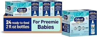 NeuroPro EnfaCare High Calorie Premature Baby Formula, Milk-Based with Iron, Brain-Building DHA, Vitamins & Minerals for Immune Support, easy-to-digest proteins, Baby Milk, 2 Fl Oz, 24 Count
