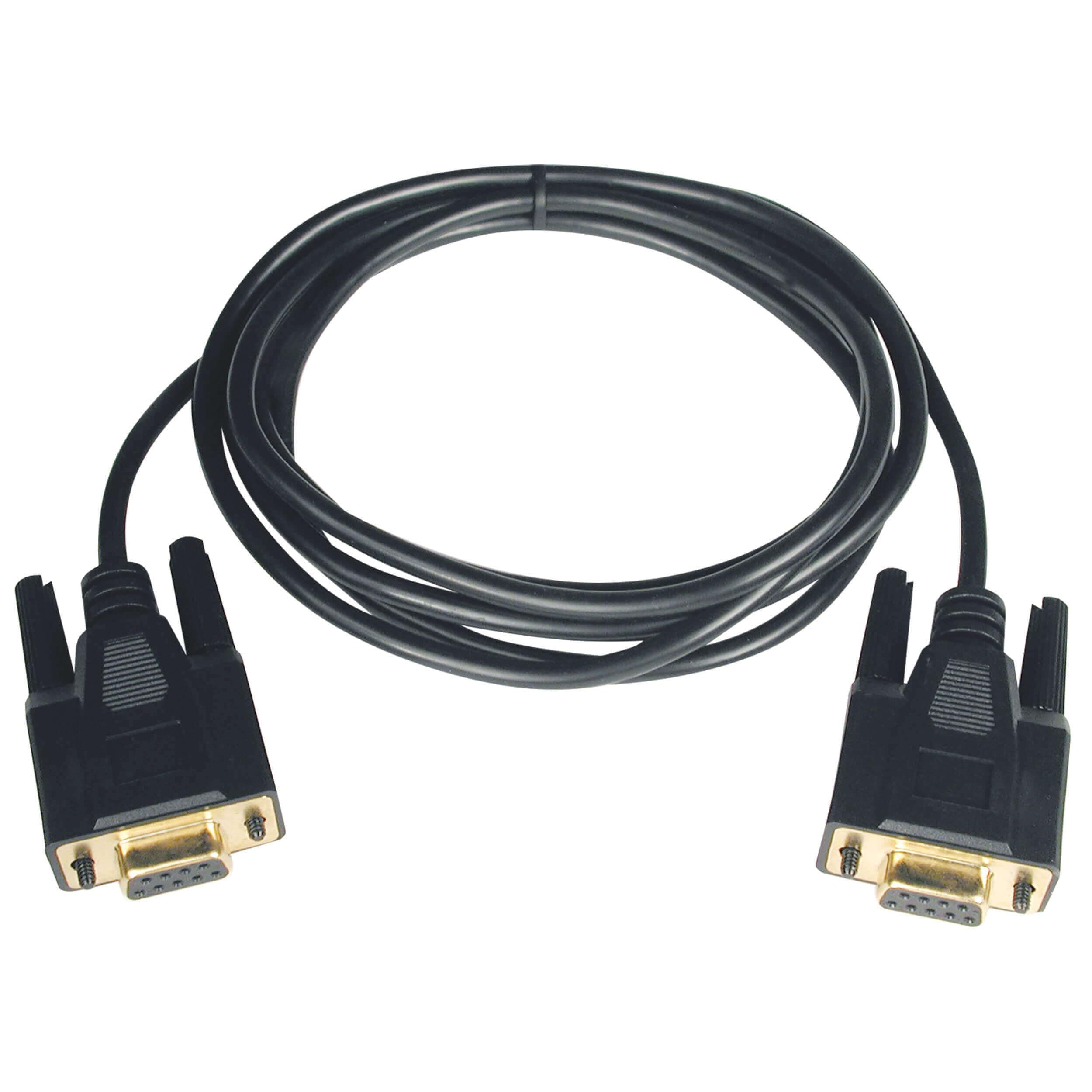 Tripp Lite Null Modem Serial RS232 Cable (DB9 F/F) 10-ft. (P450-010)