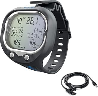 SEAC Screen, Scuba Wrist Dive Computer for 1 or 2 mixes and Freediving mode