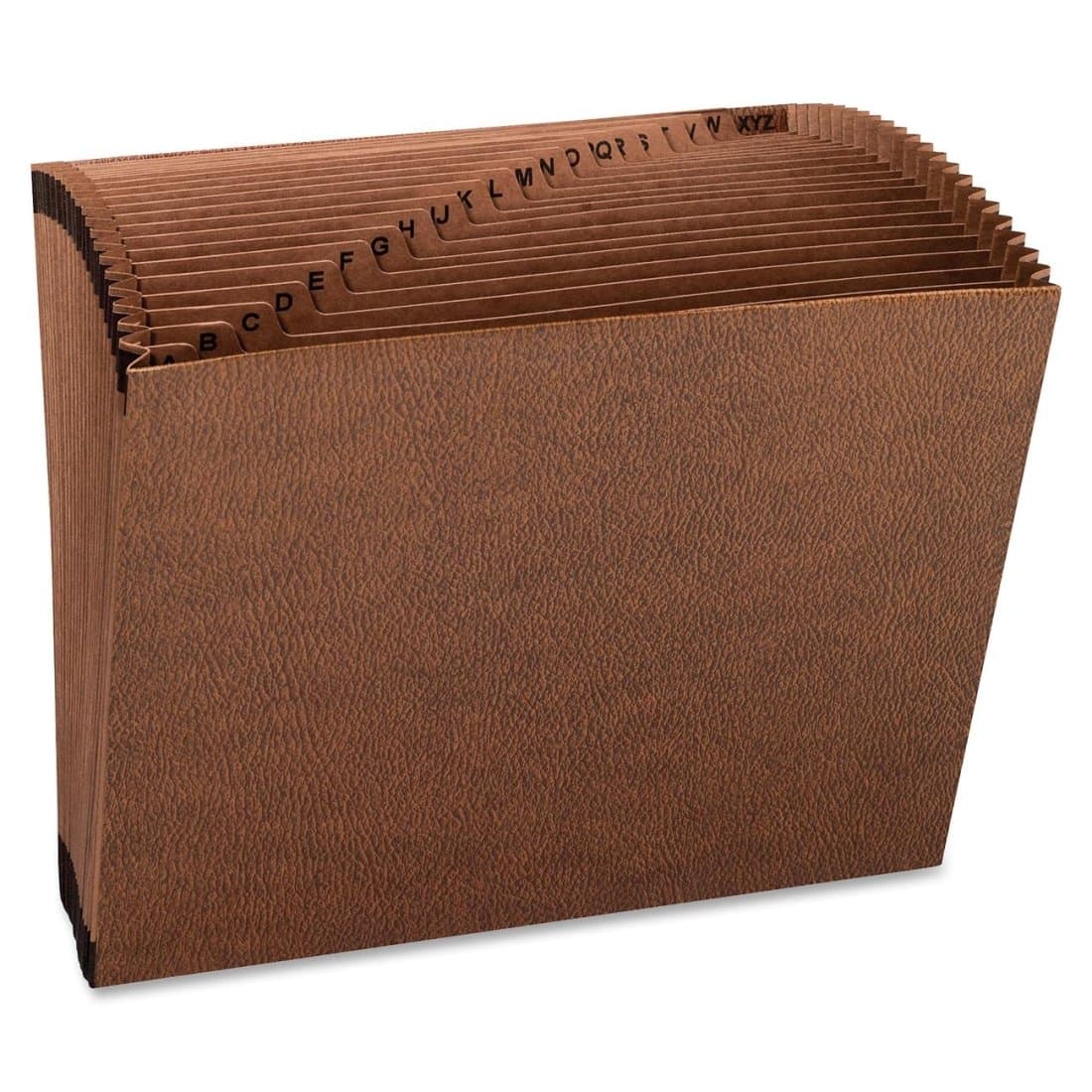 TUFF Expanding File, Alphabetic (A-Z), 21 Pockets, Letter Size, Redrope-Printed Stock (70425)