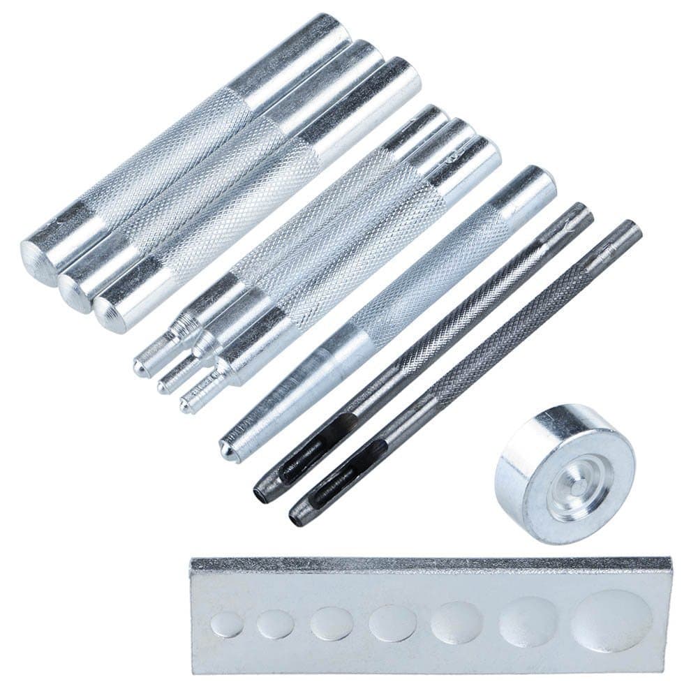 DIY Leather Shape Punch 39 Pcs Leather Craft Hole Hollow Cutter Tool