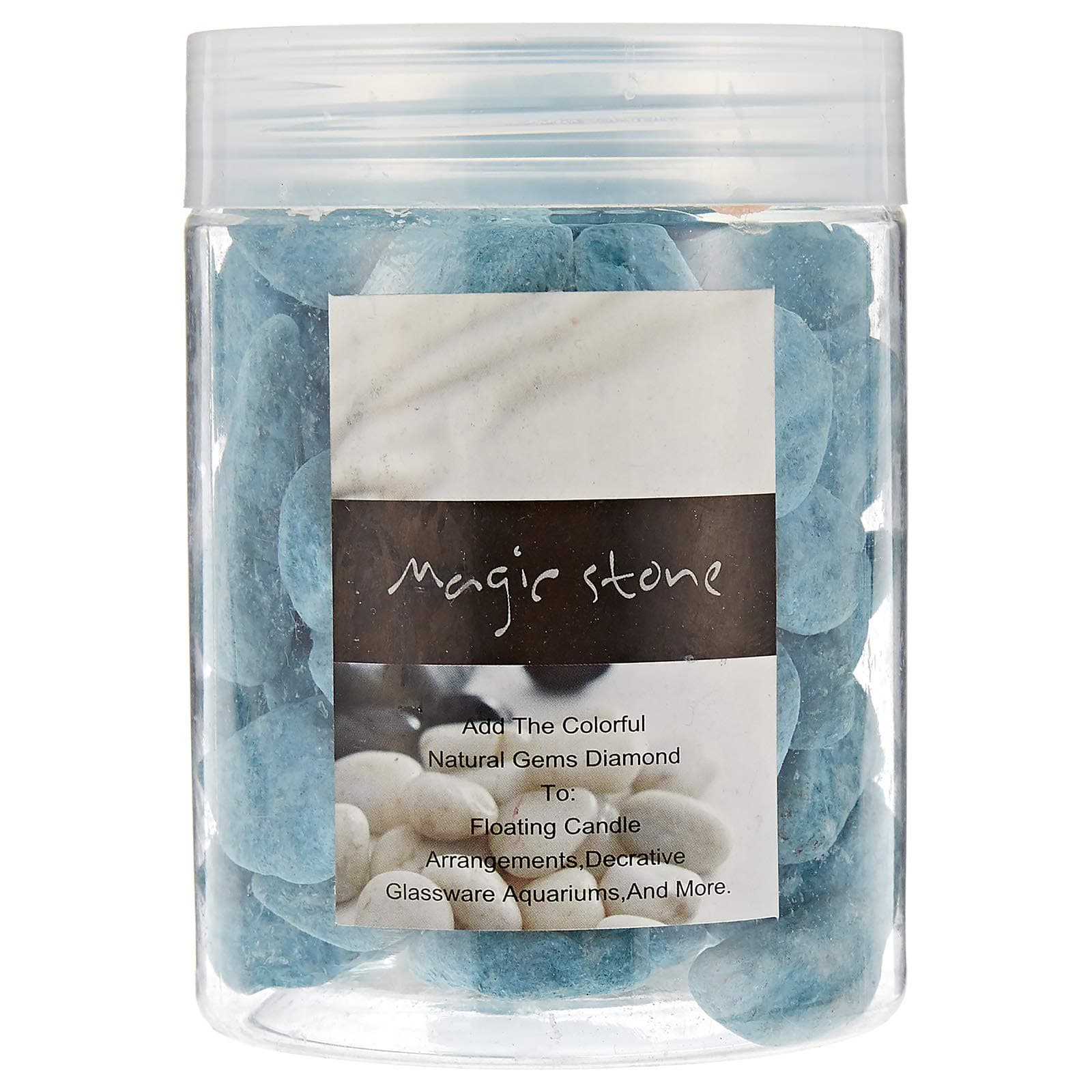 Deco Glass Sand with Glitter In Plastic Bottle