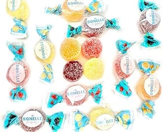 Sugar-Free Italian Assorted Fruit Jellies | Individually Wrapped | 1 Pound