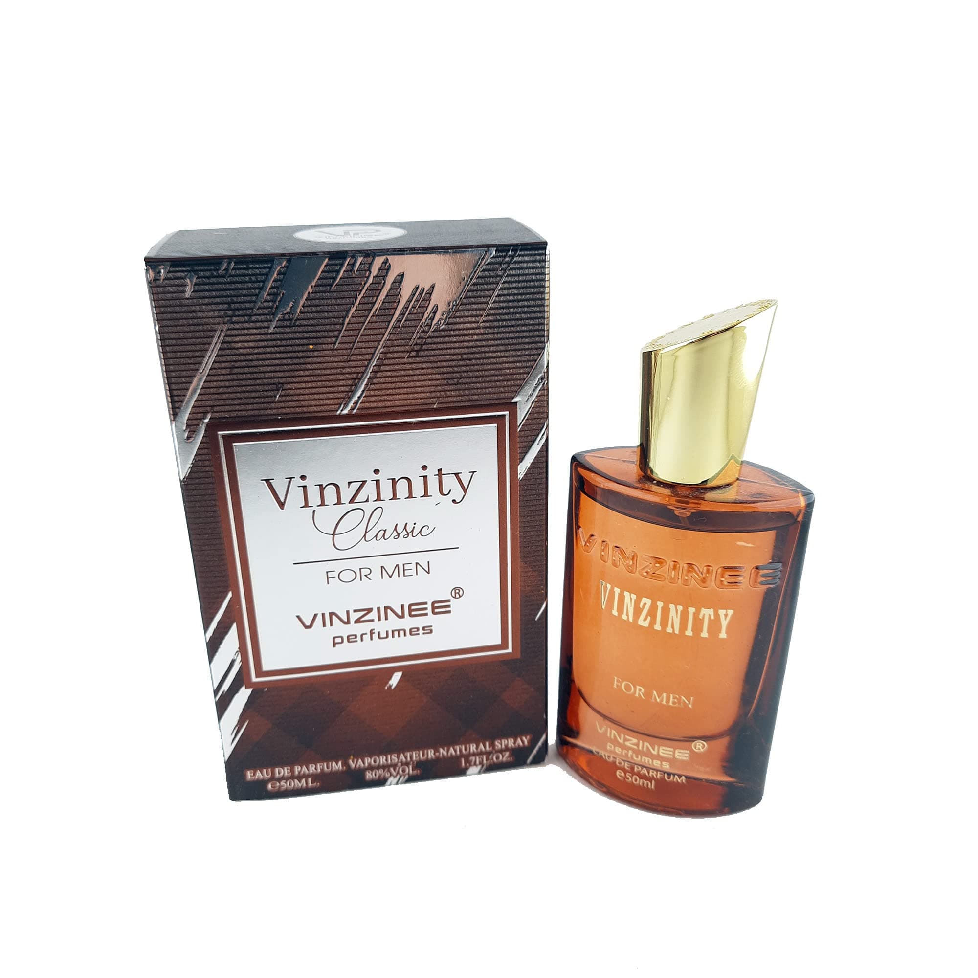 Vinzinee Perfume Vinzinity Classic Brown Edition for Men Eau De Parfum (50ml)