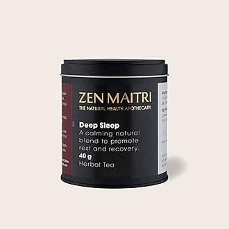 Herbal Deep Sleep Tea for Night Time Restful, Restorative Sleep | Zen Maitri Herbal Tea Blend Crafted by Medical Herbalists (40 g)