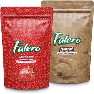 Fruit Chews, 175 gm, 50 Fruit Chews(Pack of 2) (Strawberry & Tamrind)