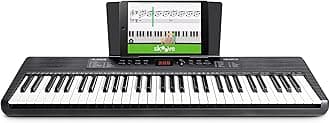 Alesis Melody 61 Keyboard Piano for Beginners with 61 Keys, Speakers, Tablet/Sheet Music Stand, 300 Sounds and Music Lessons