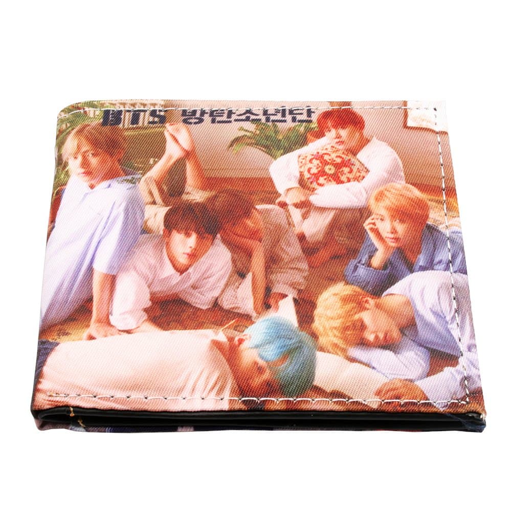 BTS Kpop Group Photo Wallet