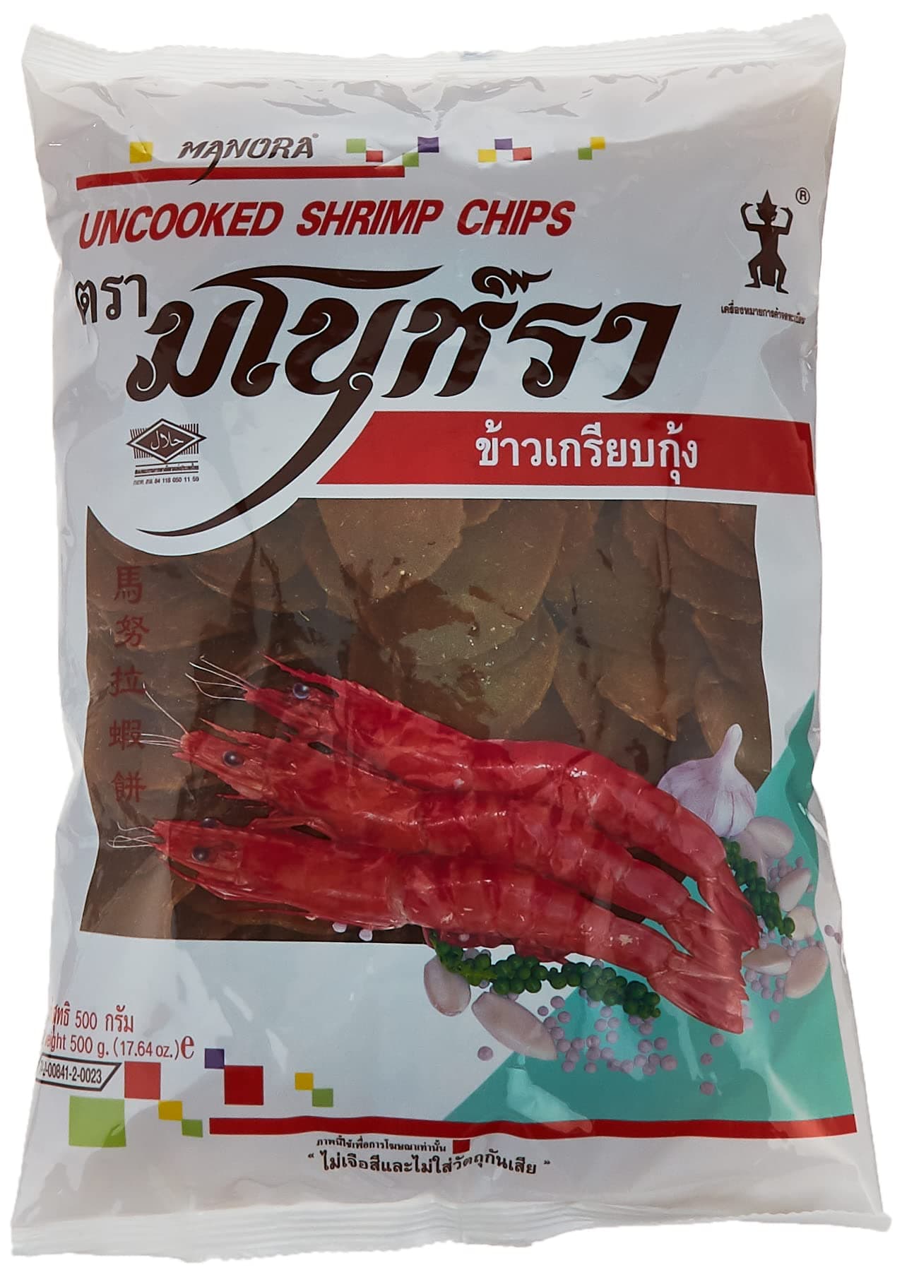 Manora Uncooked Shrimp Chips, 500 g