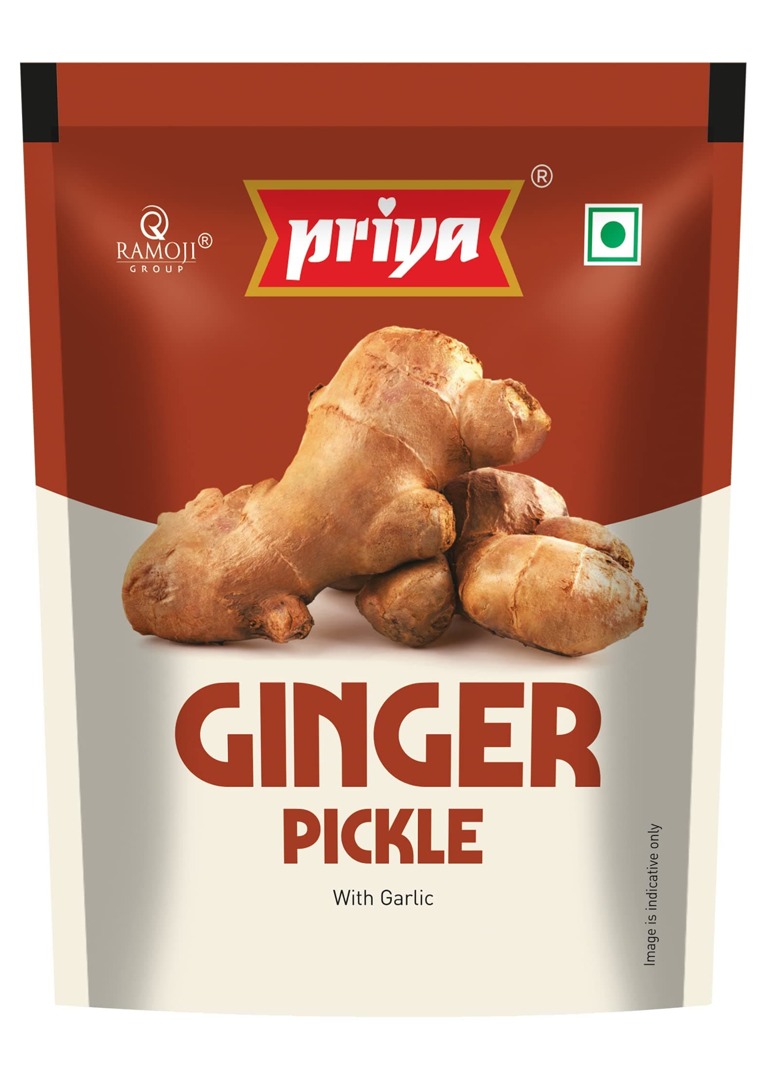 Ginger Pickle with Garlic Total 700gm | 35g Each Sachet I Authentic Telugu Style Adrak Achar | Traditional South Indian Taste | Homemade Andhra Pickles| Sweet and Spicy | Easy To Carry | Travel Friendly | (Pouch Pack of 20)