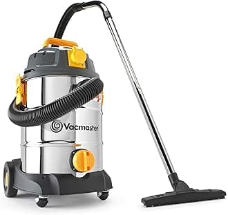 Vacmaster 110V L Class Wet and Dry Vacuum Cleaner | 30L Industrial Dust Extractor. Heavy Duty, Powerful 1000W Motor, 110V Power Take Off & HEPA 13 Filtration. For Commercial & Professional Use