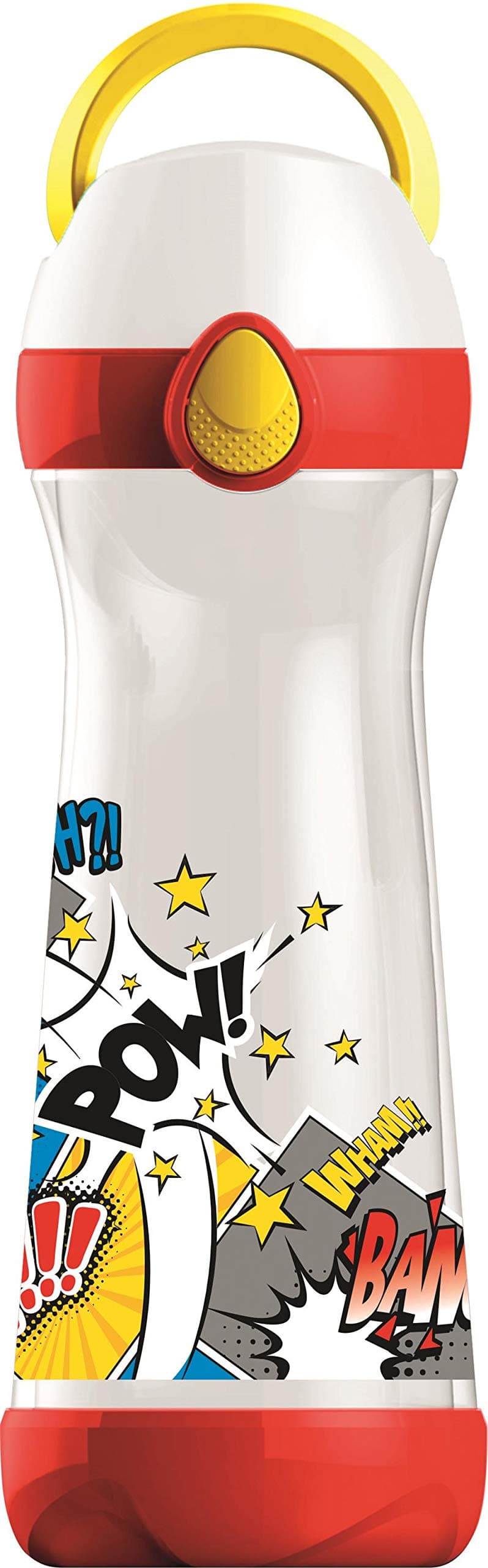 Maped Picnik Concept Spillproof Water Bottle, 19.6 oz, Comic