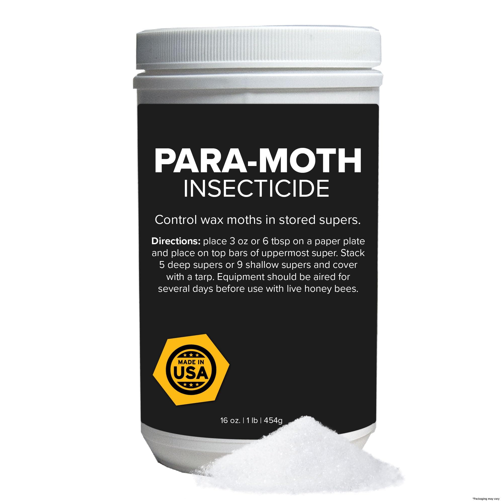 Mann Lake para-Moth, Bee Super Wax Moth Treatment, Protection for Your Bee Eq...