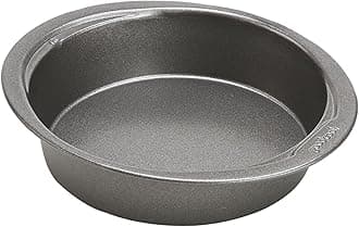 GoodCook Everyday Nonstick Steel Mini Round Cake Pan, 6-Inch, Gray