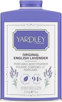 Original English Lavender Perfumed Body Powder, Original English Lavender Dusting Powder 200g