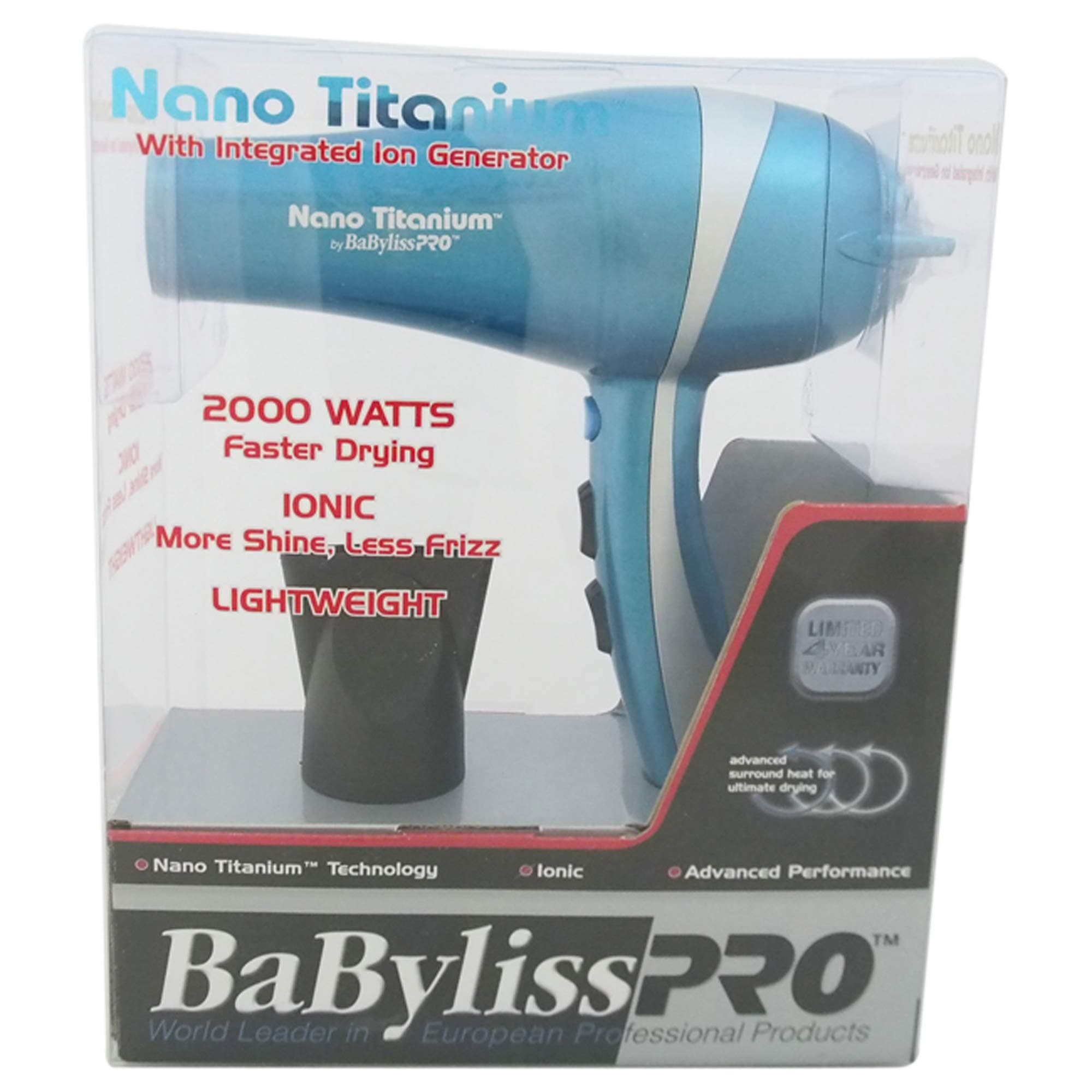 BaBylissPRO Nano Titanium Hair Dryer