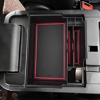 SXCY for 2020-2024 2025 2026 Ford Explorer Center Console Organizer for Ford Explorer 2025 2026 Accessories Console Tray for 2020-2026 For d Explorer Console Organizer 2025 2026 Explorer Accessories