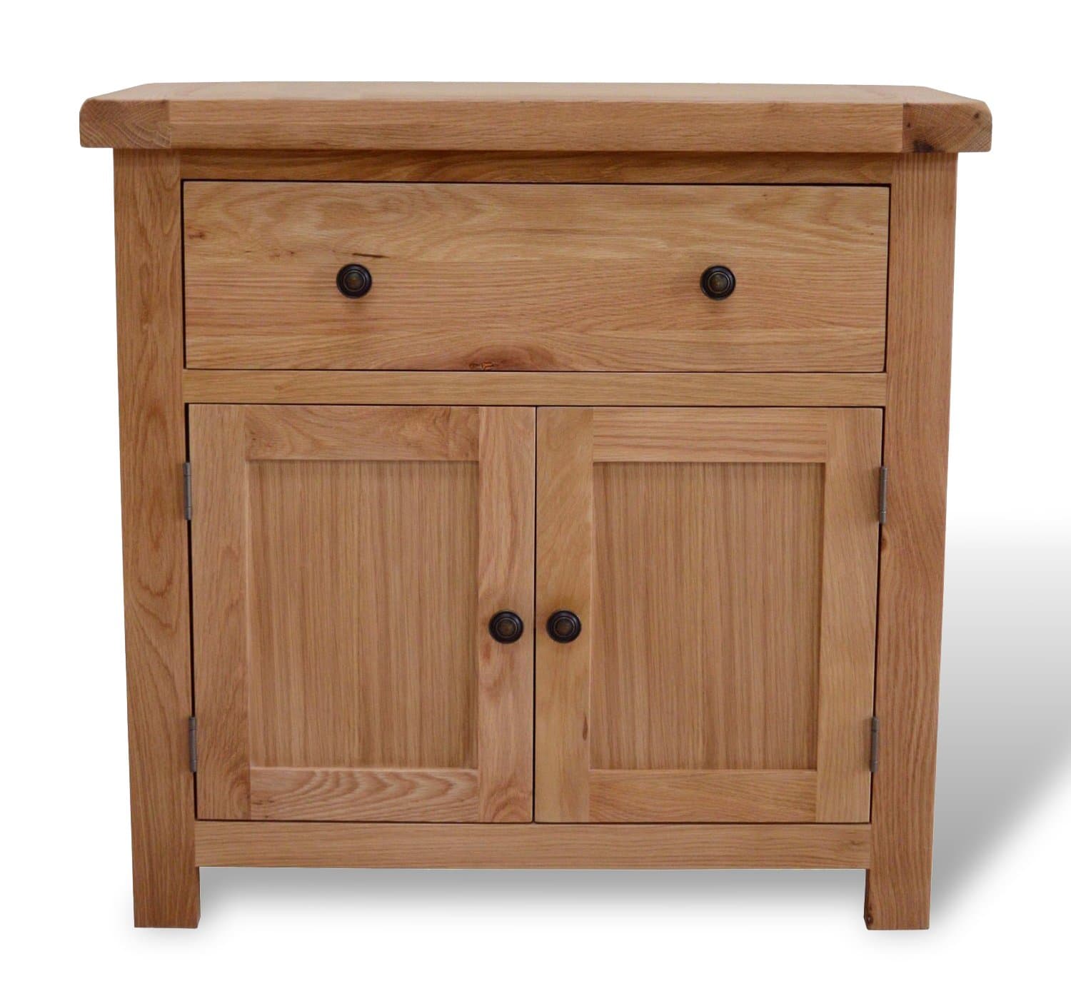 Canton Mini Oak Sideboard Storage Unit Dresser WIth 2 Cupboards And 1 Large Drawer