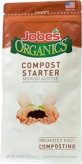 Fast Acting Granular Fertilizer Compost Starter, Easy Plant Care Compost Accelerator, 4 lbs Bag